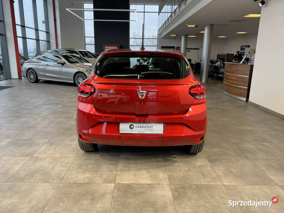 Dacia Sandero 10TCe 91 M6 2021 r salon I tempomat małopolskie Myślenice