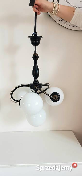 Vintage lampa sufitowa żyrandol Polam sekwencje Ruda Śląska
