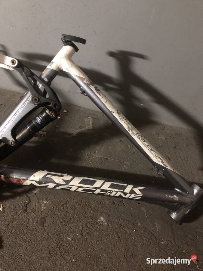 Rama z damperem Fox MTB rockmachine wildfire łódzkie Zduńska Wola sprzedam