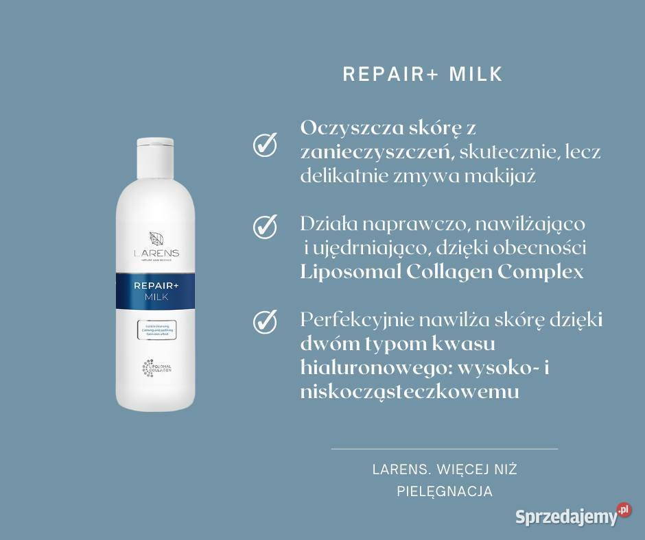 LARENS Repair Milk Mleczko do demakijażu 200 ml