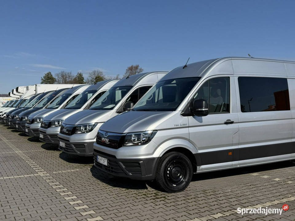 Man TGE 3180 Automat 7OSÓB Brygadówka LONG L5H3 podgrzewane fotele świętokrzyskie
