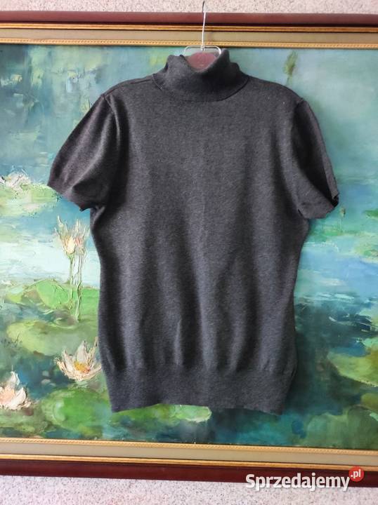 klasyczny sweter golf wełniany elegancki ciepły Kielce