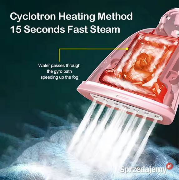 Ręczna parownica do ubrań Konka 1500 W żelazko