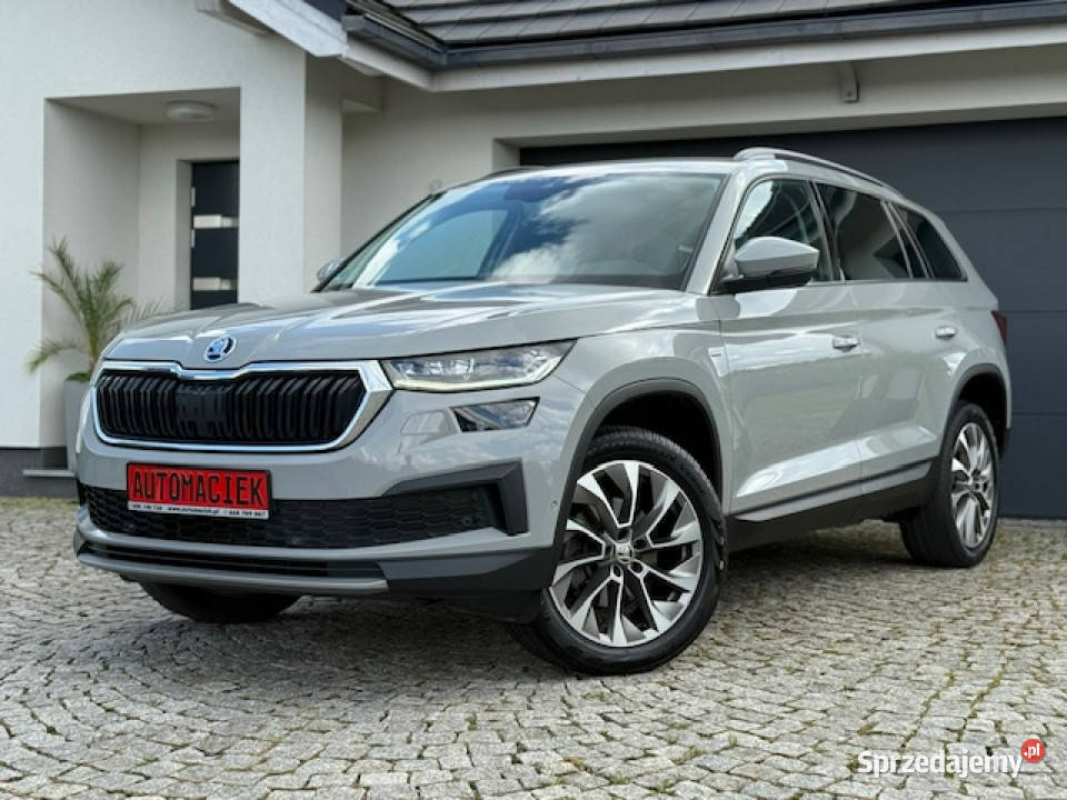 koda Kodiaq KAMERA FULL LED AMBIENTE ELKLAPA TOP aluminiowe felgi dolnośląskie Kamienna Góra