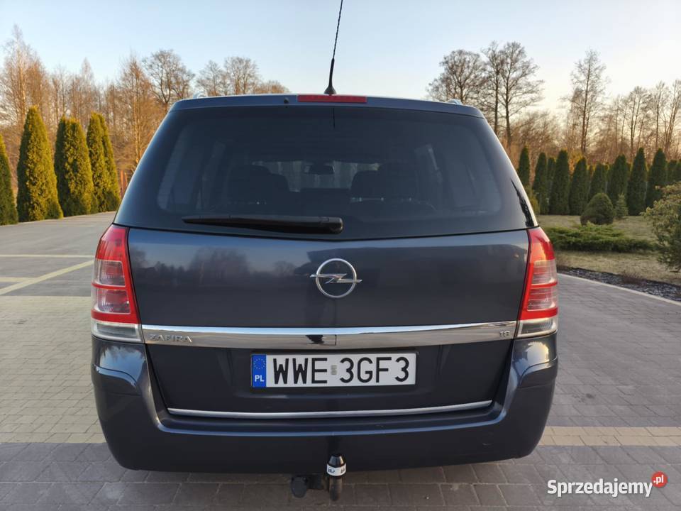 OPEL ZAFIRA 7OSOBOWY 18 BENZYNA INSTALACJA LPG Sadowne sprzedam