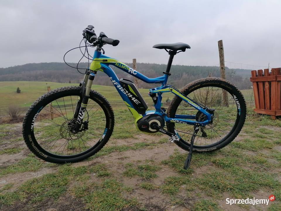 E bike Bosch Fully Haibike allmtn Fox xt