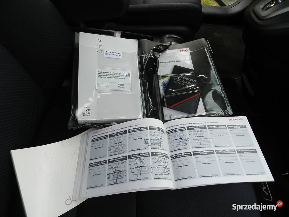 Honda CRV III śliczna PERŁOWA 1właściciel SUV Puszczykowo