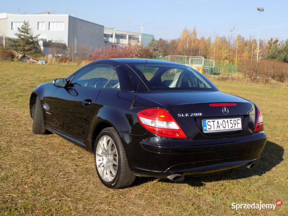 Mercedes SLK kabriolet nowe opony automat skóra Rok produkcji 2005 Tarnowskie Góry