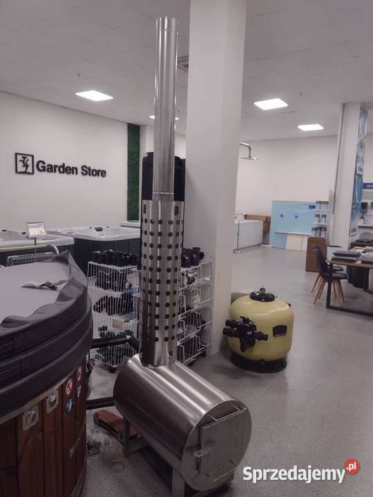 Balia ogrodowa CISA z piecem zewnętrznym na Rzeszów