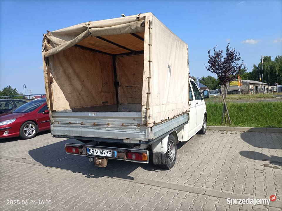 Volkswagen Transporter T5 DOKA 2008 19 TDI małopolskie Kocmyrzów