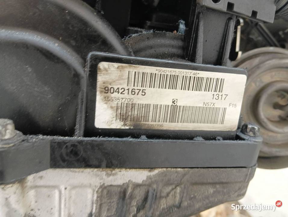 SILNIK KOMPLETNY DIESEL N57D30C M50D N57X XDRIVE sprzedam
