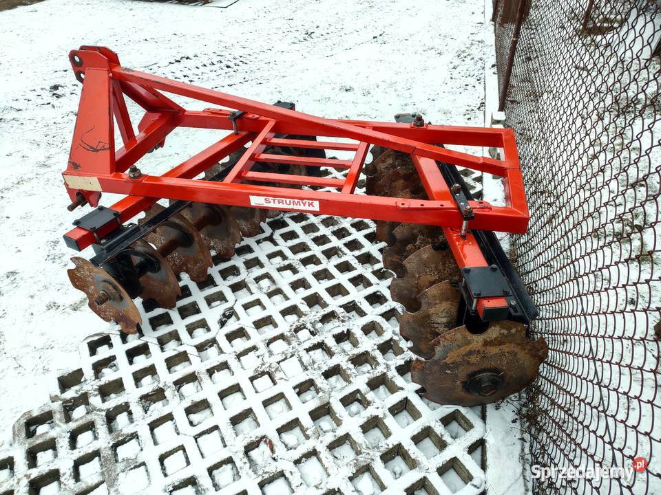 Brona talerzowa Strumyk 2x8 18m talerzówka łódzkie sprzedam