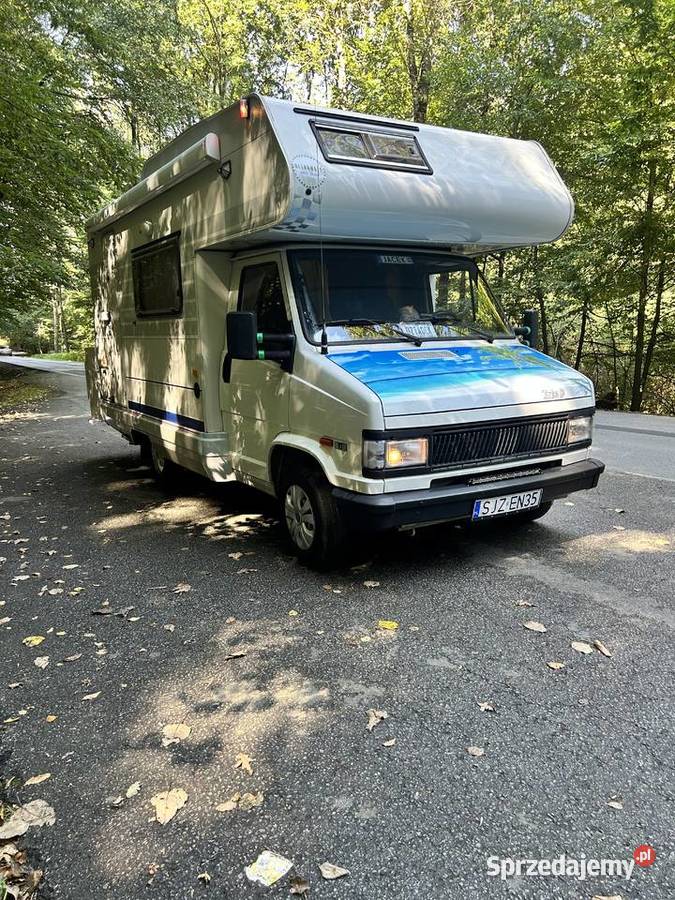 Kamper Fiat ducato 19turbo łóżka piętrowe