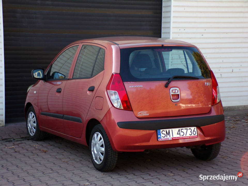 Hyundai i10 Klimatyzacja Gwarancja 2009r 11 67 I 1086cm3 Mikołów sprzedam