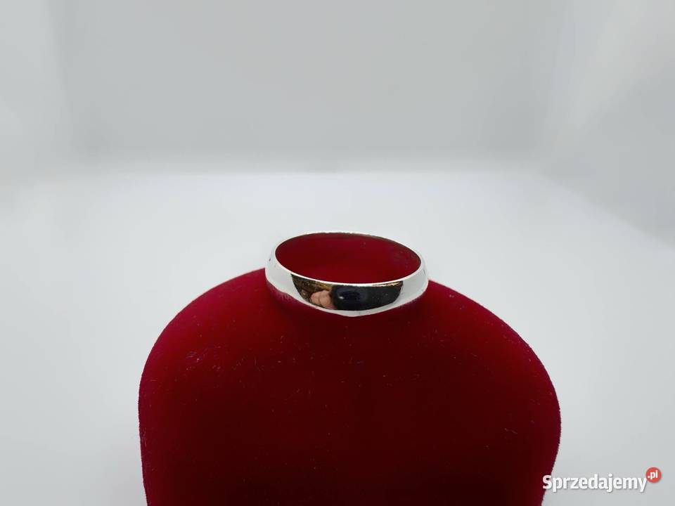 Nowa Rodowana Srebrna Obrączka pr 925 265g Elbląg