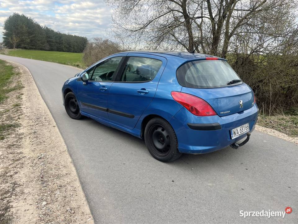 Peugeot 308 16b lpg panorama hak klima 2008r 90KM Rutki-Kossaki