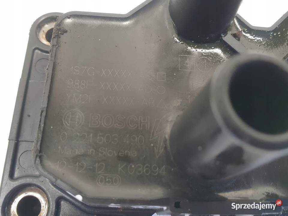 CEWKA ZAPŁONOWA Mazda Tribute 20 16V 0221503490 Pozostałe Rudka