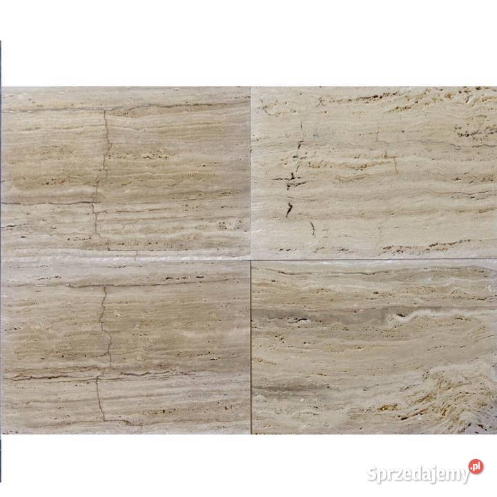Płytki Trawertyn Light vein cut i szczotkowany Rumia sprzedam
