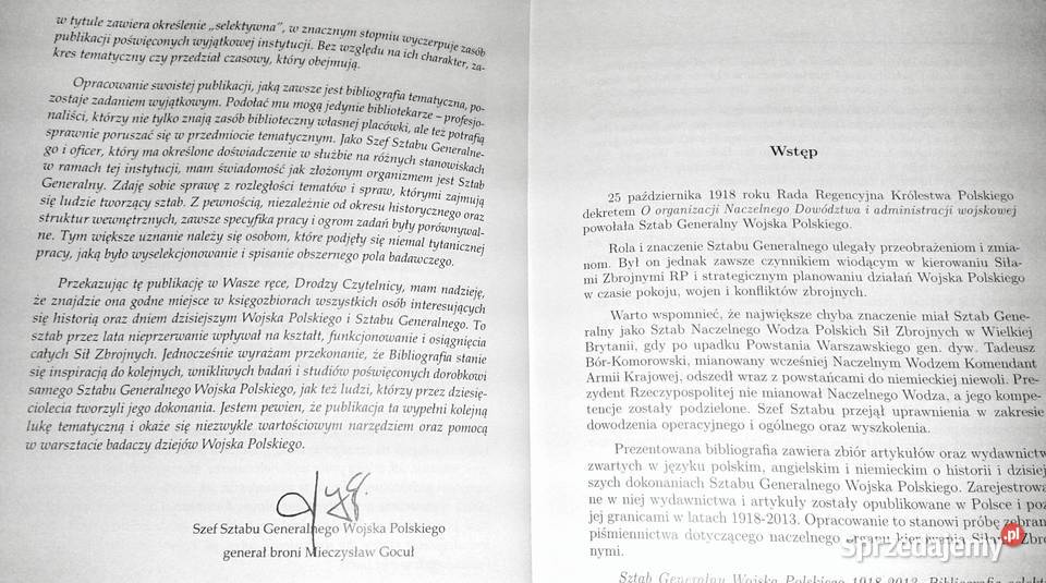Sztab Generalny Wojska Polskiego 1918 2013