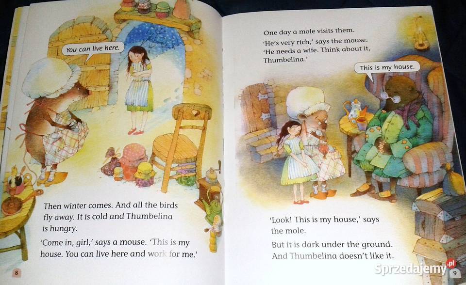 Thumbelina Classic tales Level 2 Sue Arengo Chełm