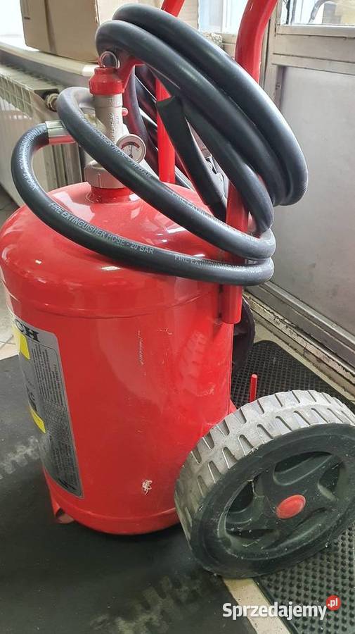 Gaśnica agregat gaśniczy 25 na wózku łódzkie