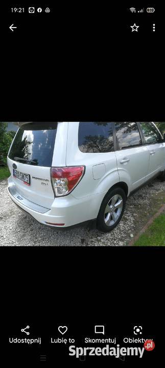 Subaru Forester 20 d 147 2010 łódzkie Radomsko