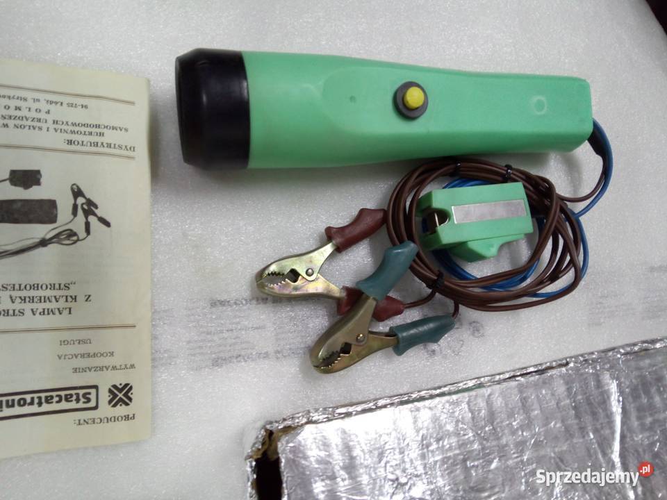 Lampa stroboskopowa PRL Fiat 126p 125p Polonez Testery  i mierniki