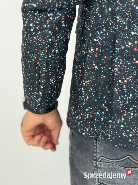 GIOVANNI PERA Marynarka męska D629 kropki