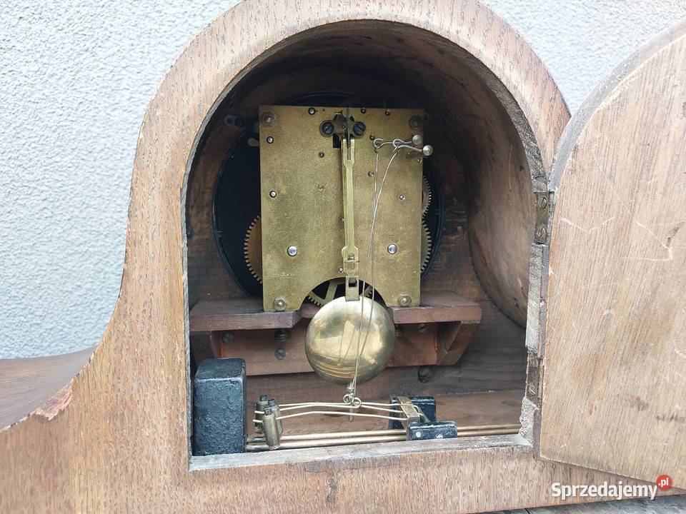 238 Stary zegar bufetowy kapelusz napoleona Tczew