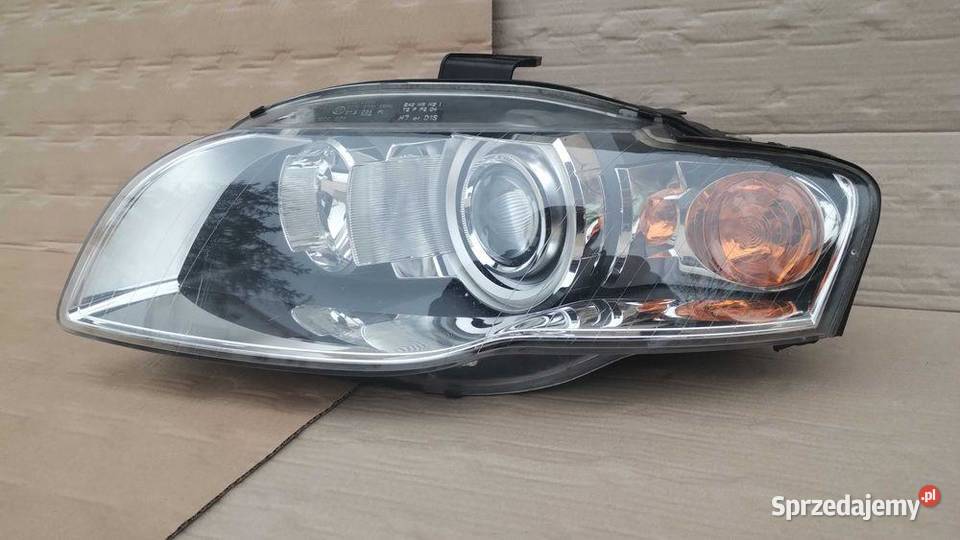 Lampa Przód Lewa Bi Xenon Audi A4 B7 8E 8E0 Lampy przednie