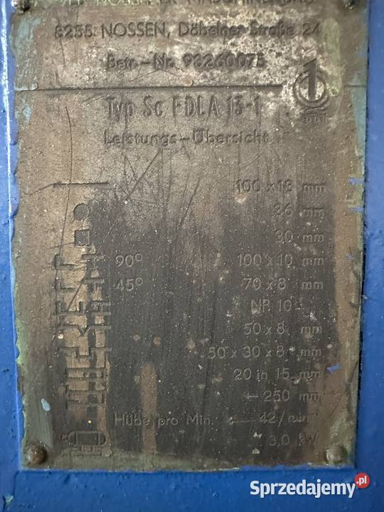 Przecinarka wielofunkcyjna Biznes i Przemysł dolnośląskie Milicz