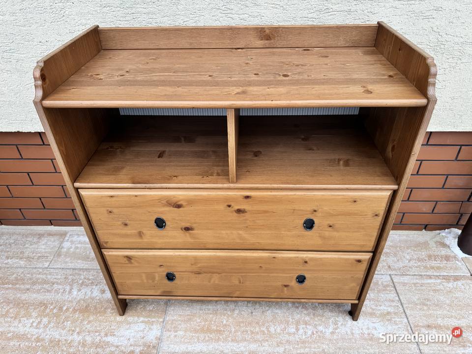 Szafka Leksvik rtv Ikea biblioteczka drewniana Komody Warszawa