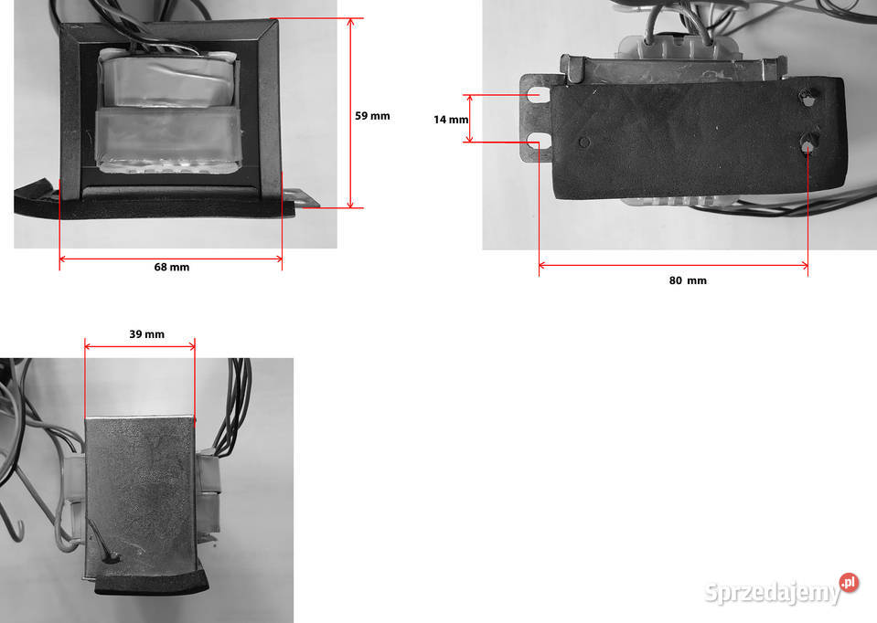 Transformator 230V5V8V19V21V trafo 6636618H Shen dolnośląskie Legnica