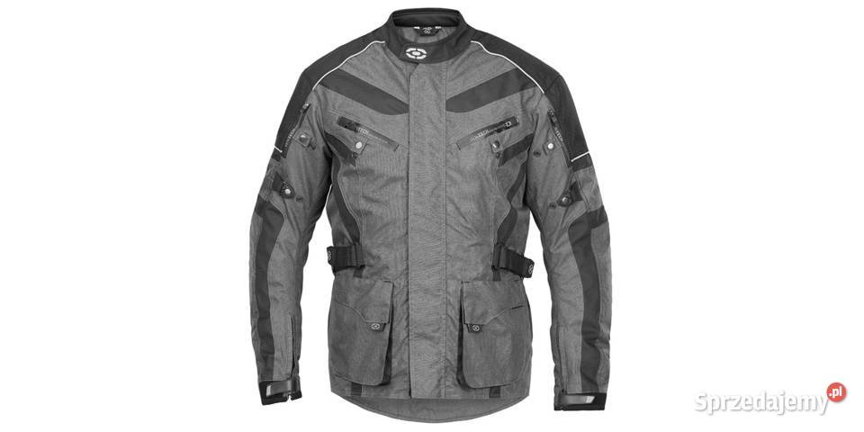 KURTKA MOTOCYKLOWA DISCOVERY 4SQUARE SZARA Mrągowo