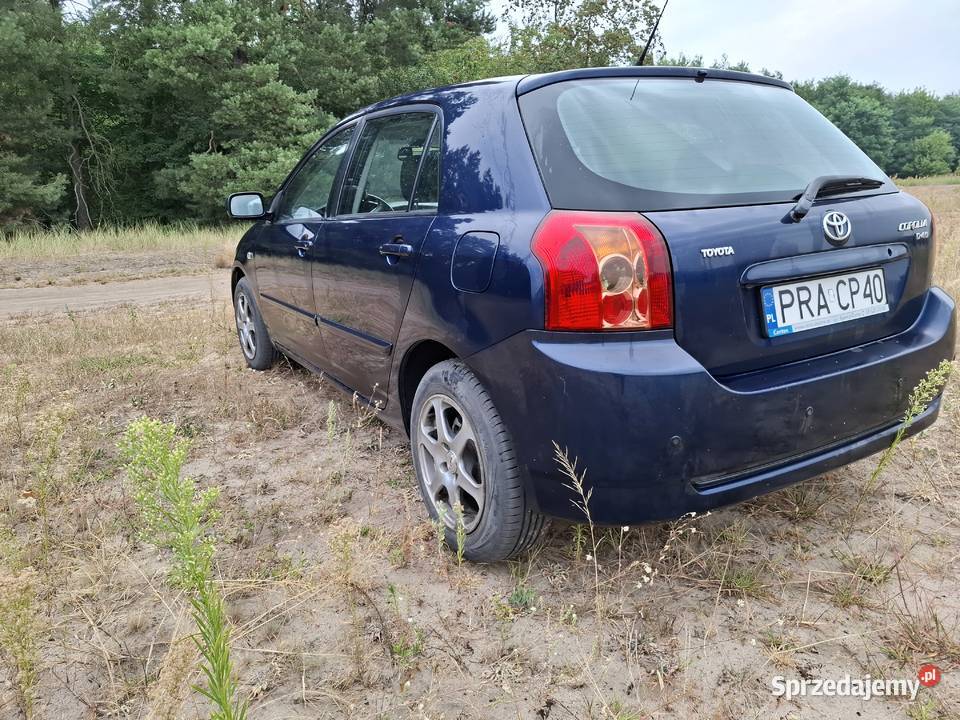 Toyota Corolla E12 20 D4D Diesel 2005 r Niski Rawicz