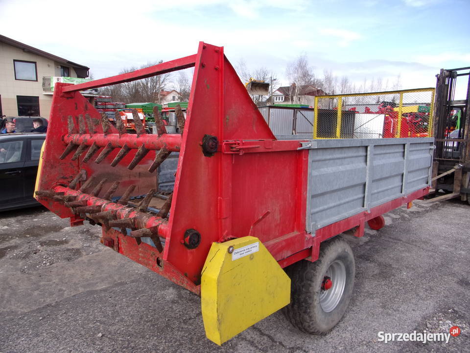 Rozrzutnik obornika 40 tony firmy IGAMET Opoczno