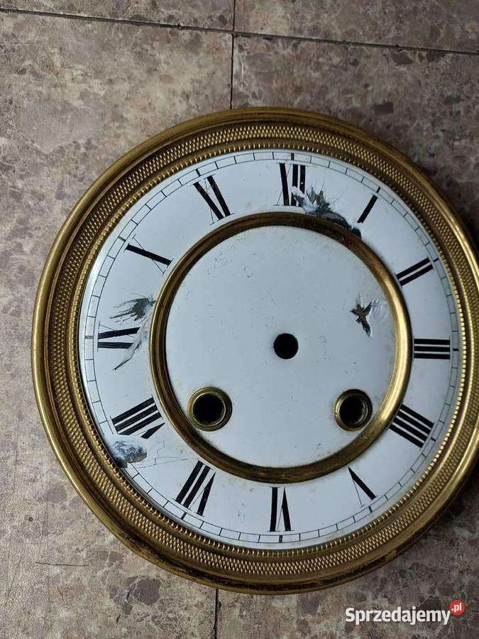 T168 Tarcza starego zegara ściennego 15 4931 Tczew
