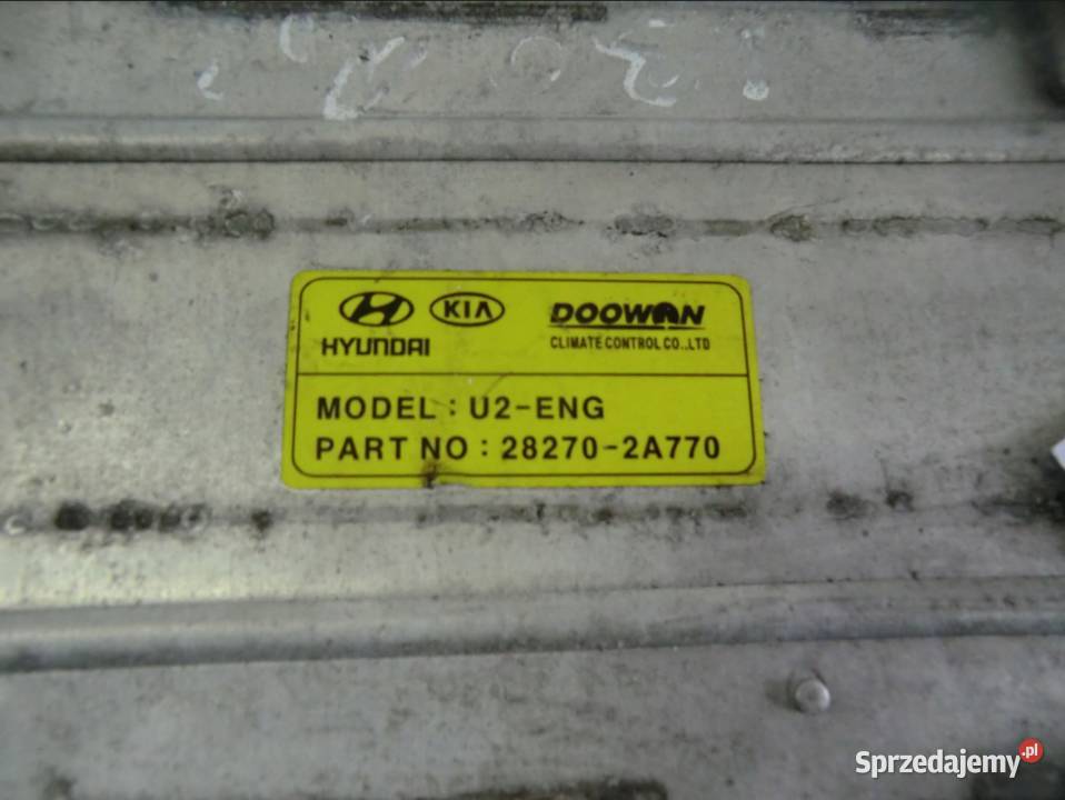 HYUNDAI I30 KIA CEED II CHŁODNICA POWIETRZA chłodnice Krzeszowice