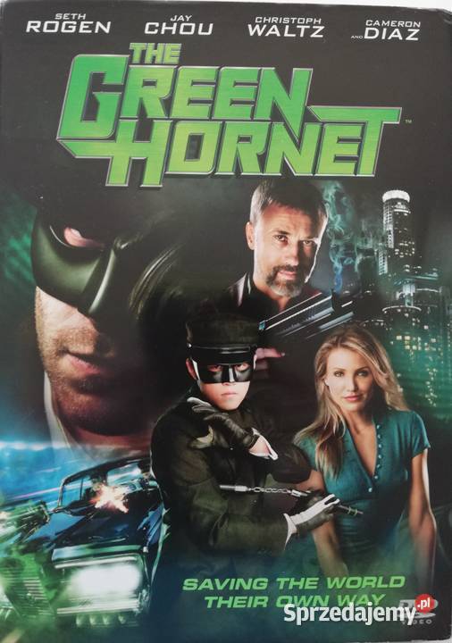 Green Hornet DVD Christoph Waltz Cameron Diaz Kultura i Rozrywka Łódź