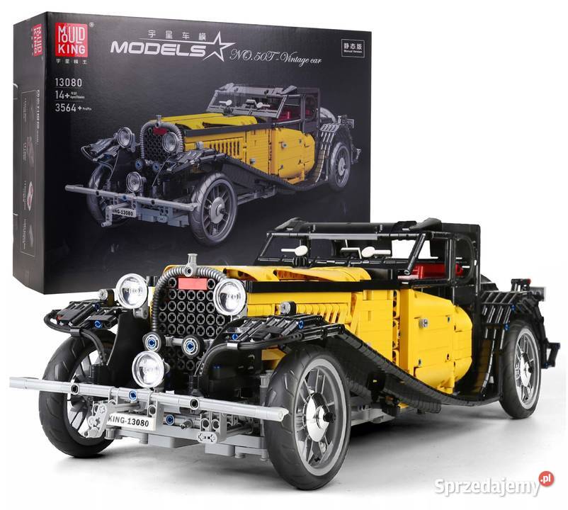 Klocki pojazd retro 50T 3564 el model auto Pozostałe Warszawa