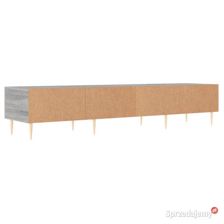 Szafka pod telewizor szary dąb sonoma 150x36x30