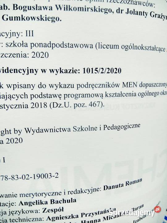 Chemia WSiP ponadpodstowa