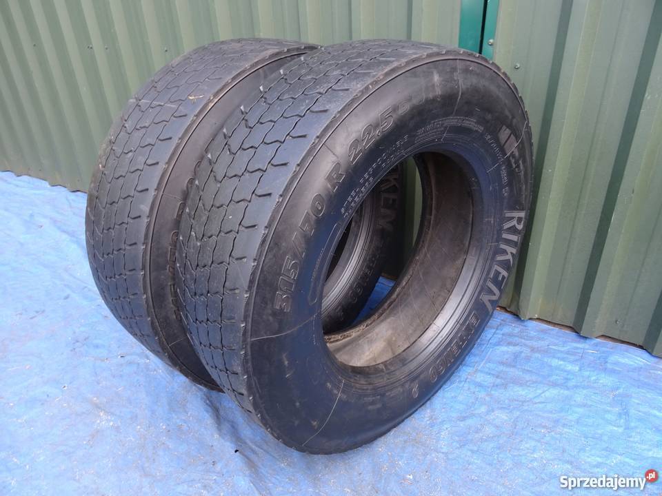 OPONY OPONA RIKEN 31570 R 225 225 TIR 2016 lubuskie Śliwnik
