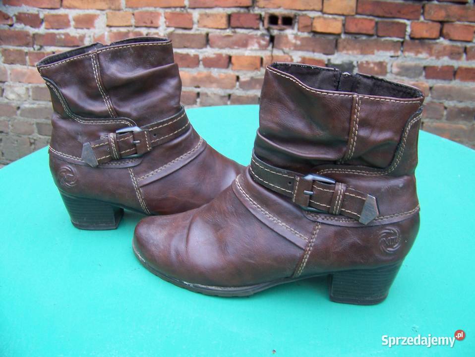 botki skórzane włoskie 40 Marco Tozzi inna zachodniopomorskie Dargikowo