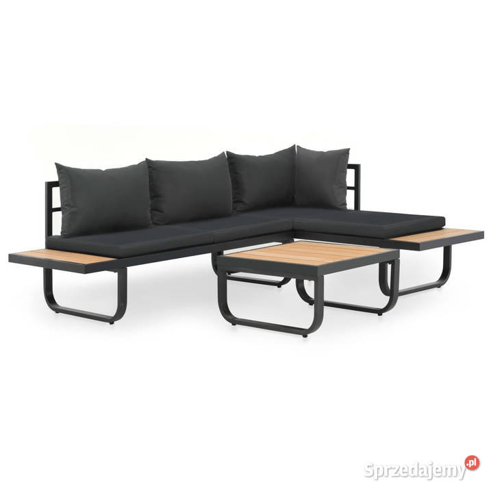 Sofa ogrodowa ze stołem i poduszkami narożna Krzesła ogrodowe mazowieckie Warszawa