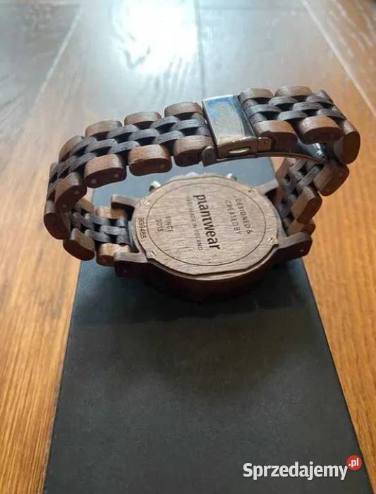 Drewniany zegarek Plantwear Chronograph Lublin