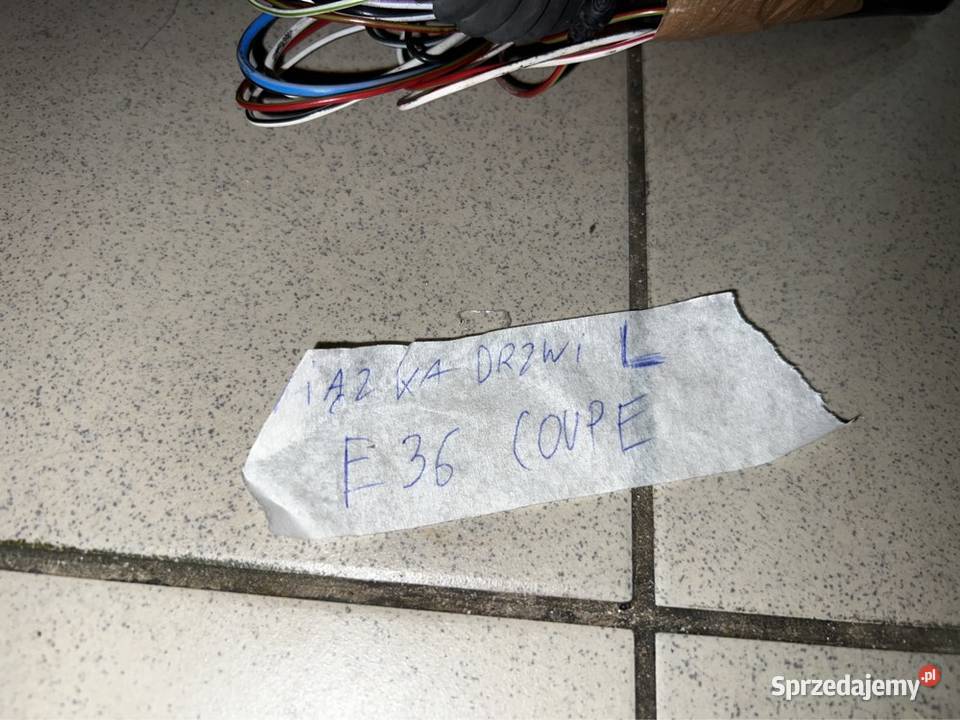 BMW E36 Coupe Wiązka lewych drzwi LUBLIN WYSYŁKA