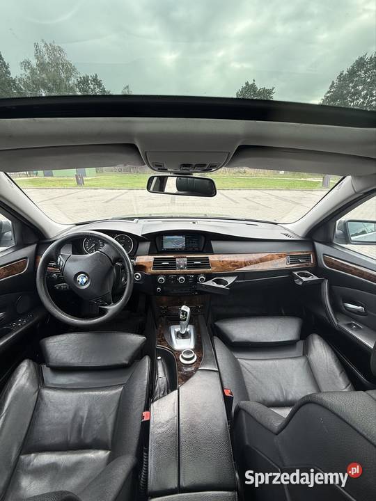 BMW Seria 5 Piękne E60 M57 mały przebieg bogate bluetooth