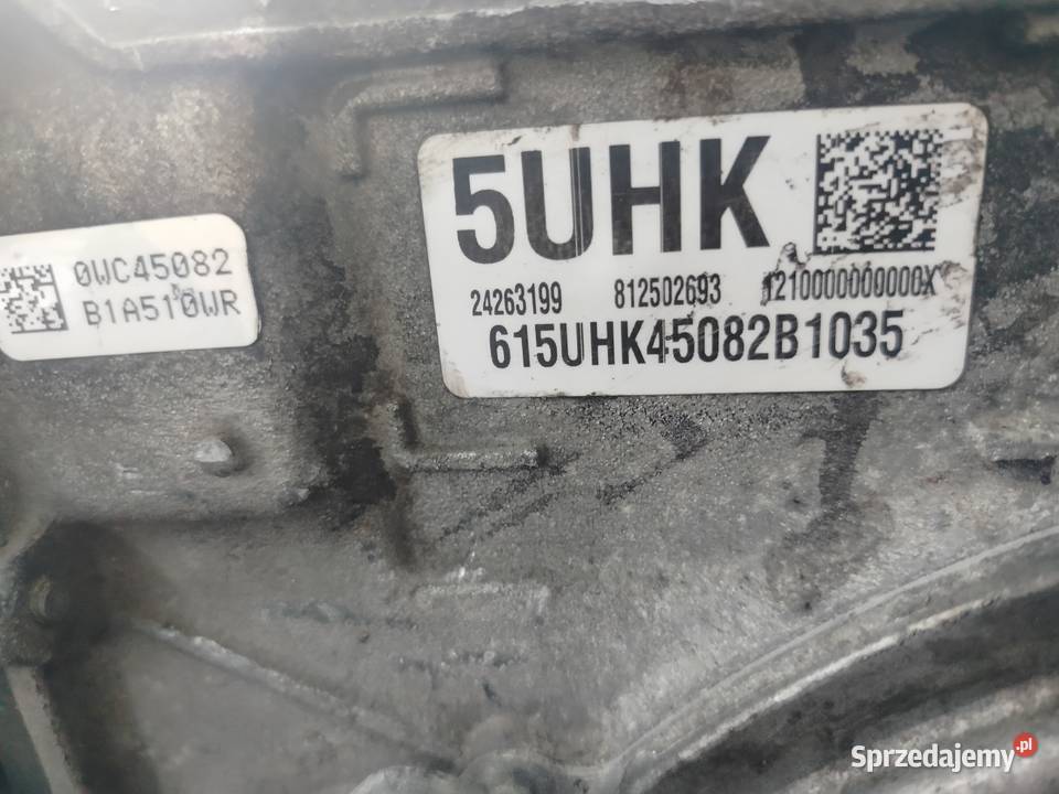 Skrzynia biegów automatyczna af406 Rok produkcji 2015 Chylin