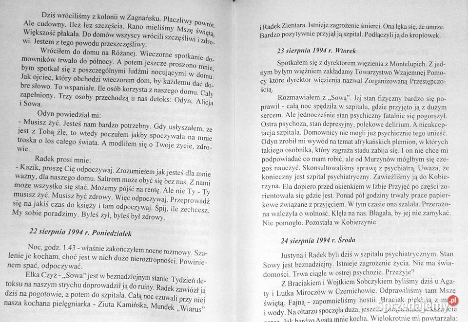 Z dziennika księdza Kazika ks Kazik Kuc Chełm sprzedam